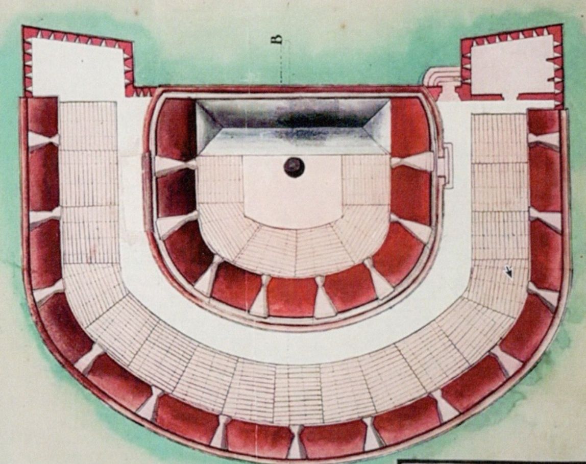 Plan vers 1710-1720 par Claude Masse